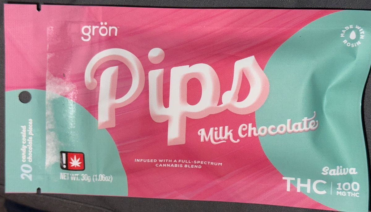Grön Milk Chocolate Sativa Pips