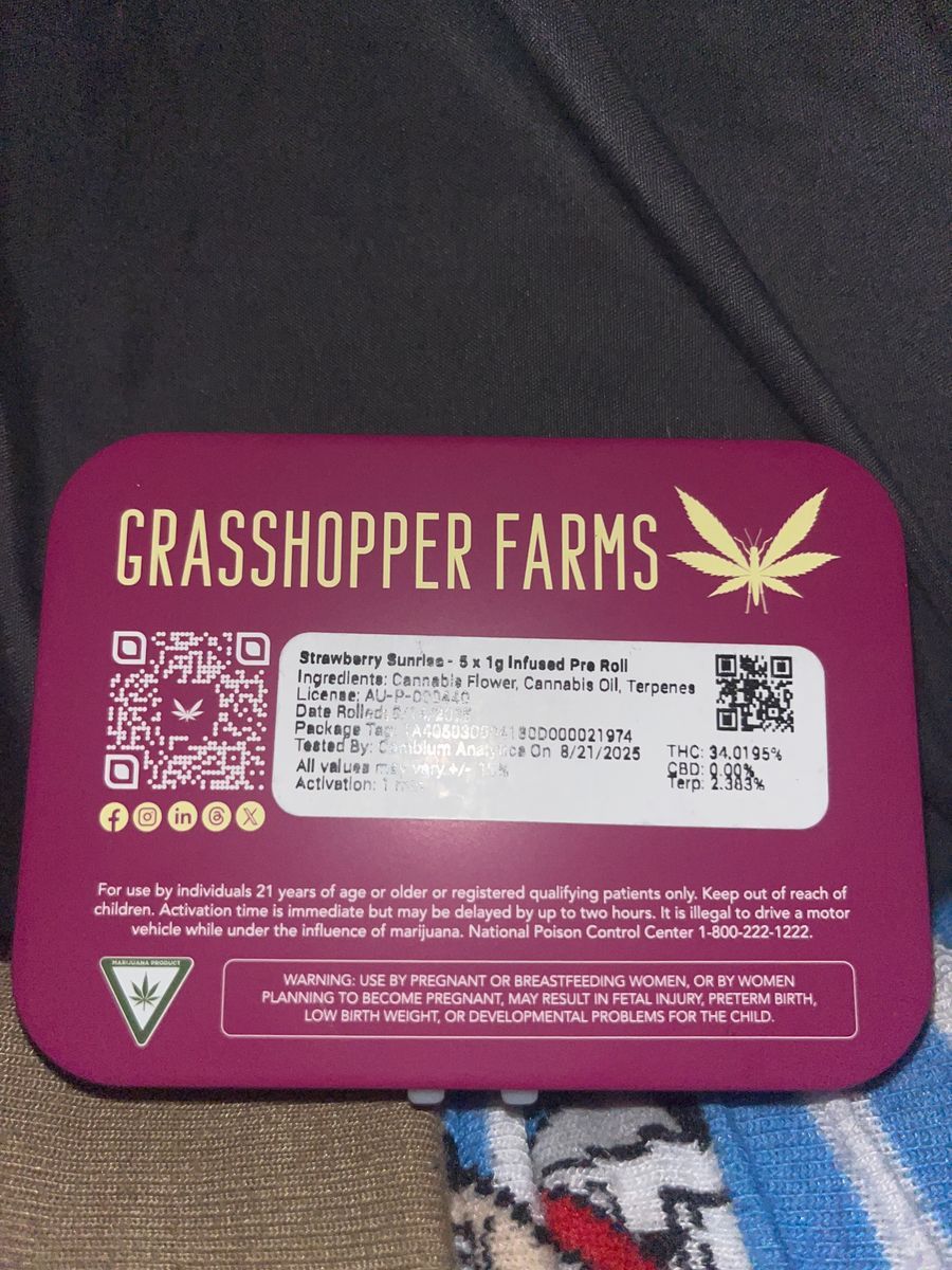 Strawberry Sunrise strain