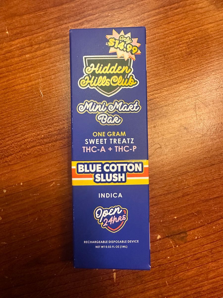 Mini Mart Blue Cotton Candy