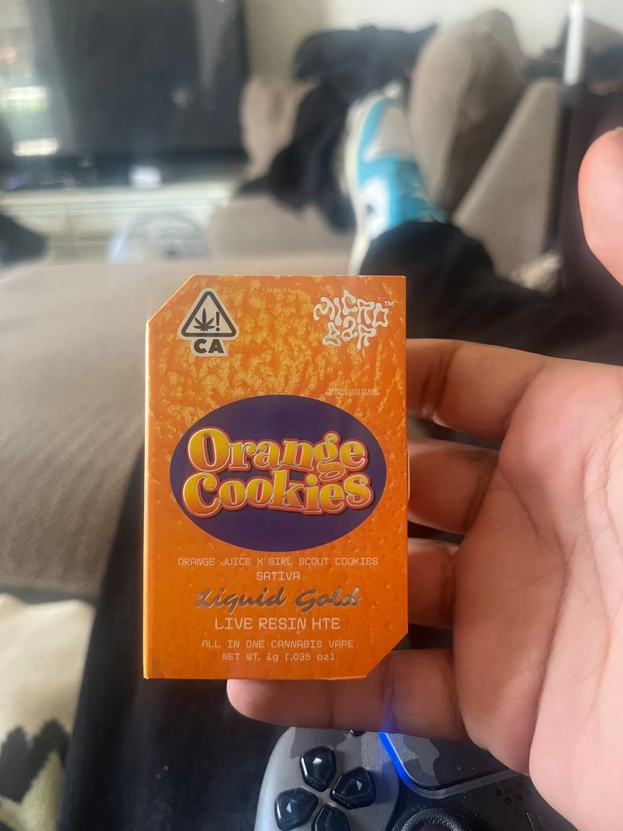 Micro Bar Orange Cookies