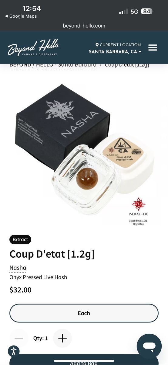 Coup De Etat strain