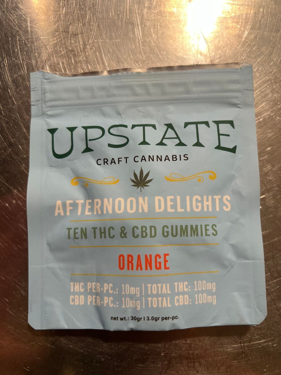 Upstate Cannabis Afternoon Delights brand