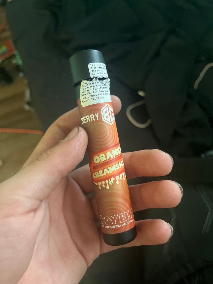 Berry Green: Orange Creamsicle
