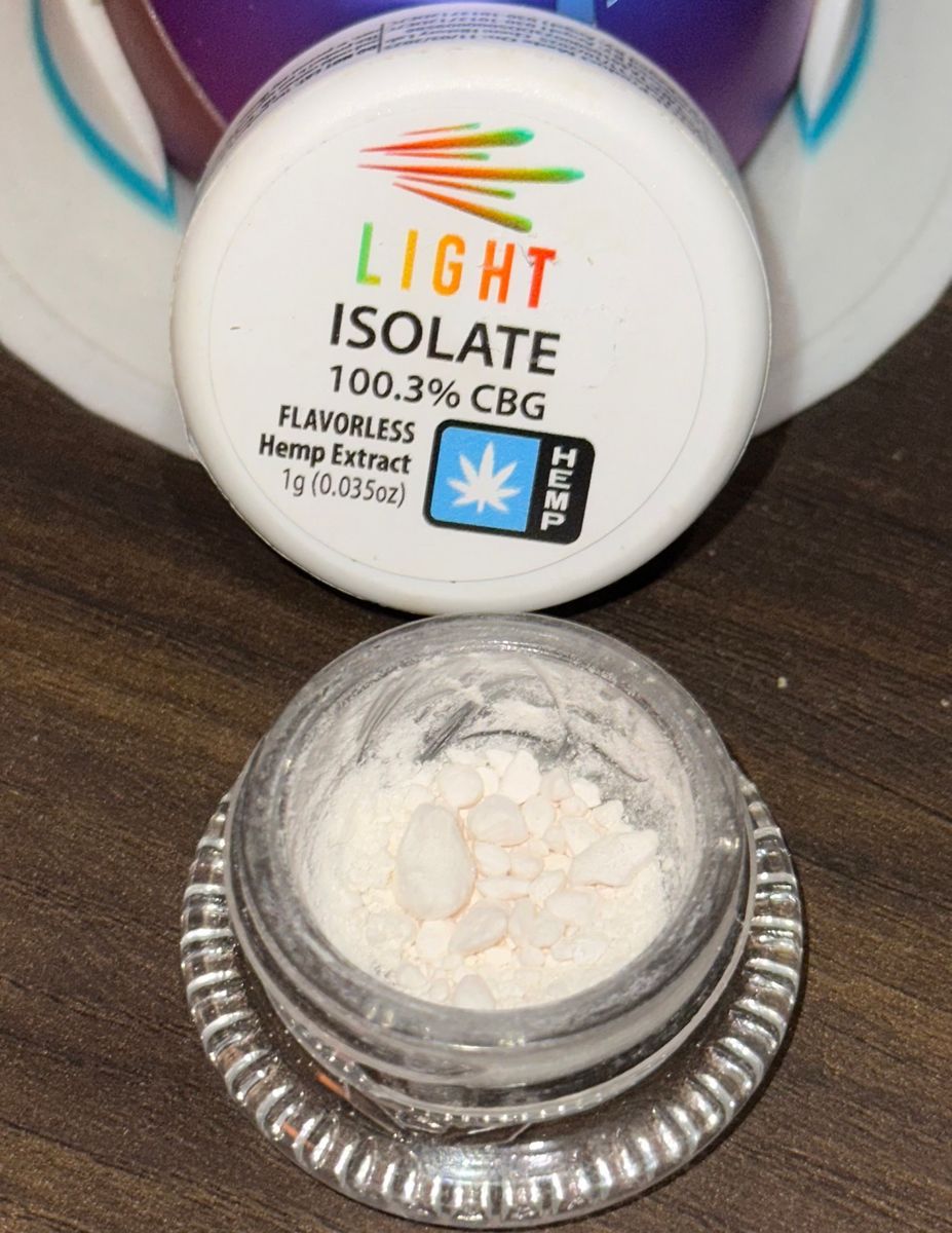 Angel Industries Light Cbg Isolate