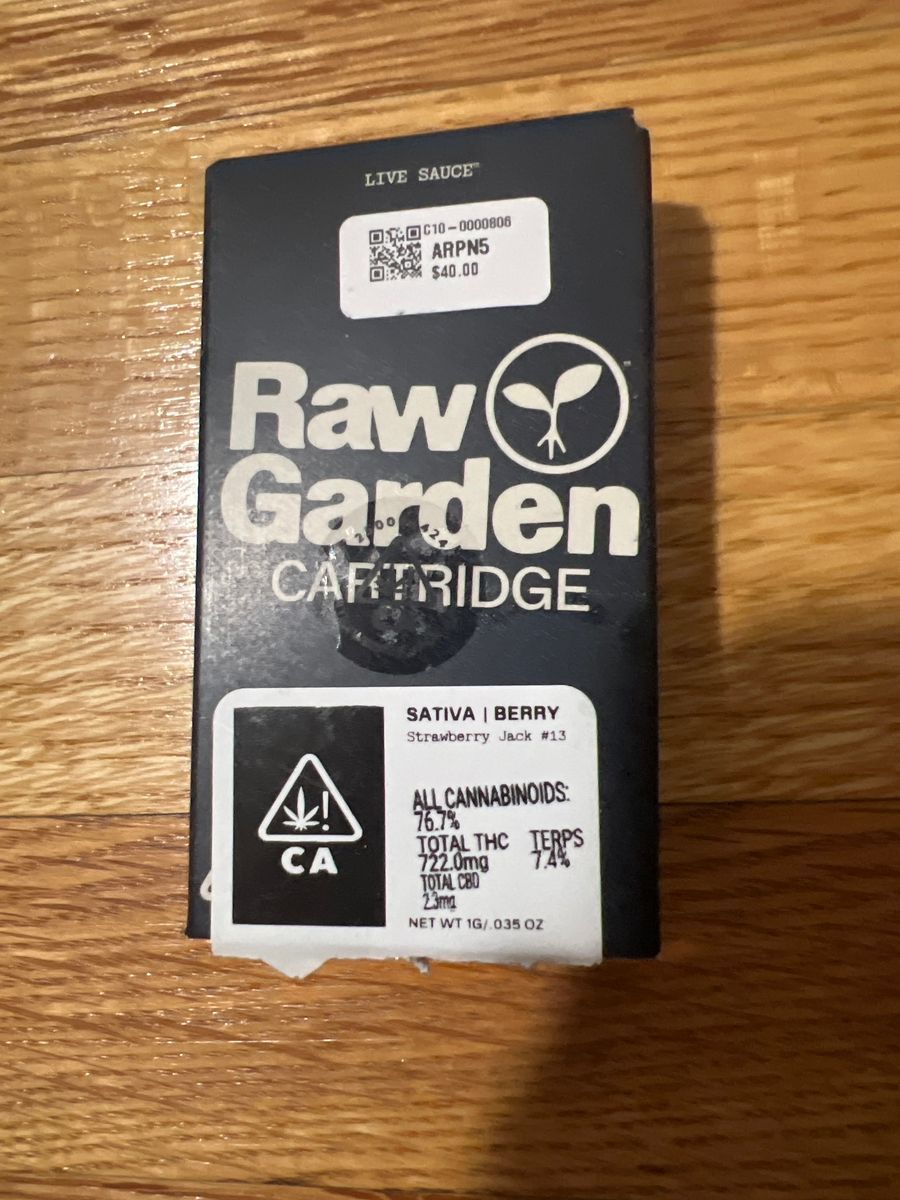 Raw Garden Strawberry Jack