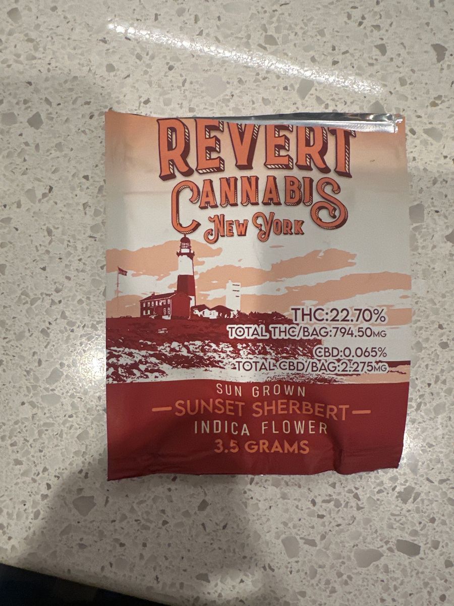 Revert Cannabis New York Sunset Sherbet