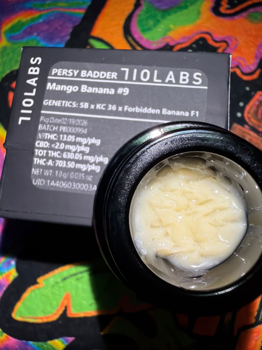 Mango Banana #9 Persy Live Rosin strain