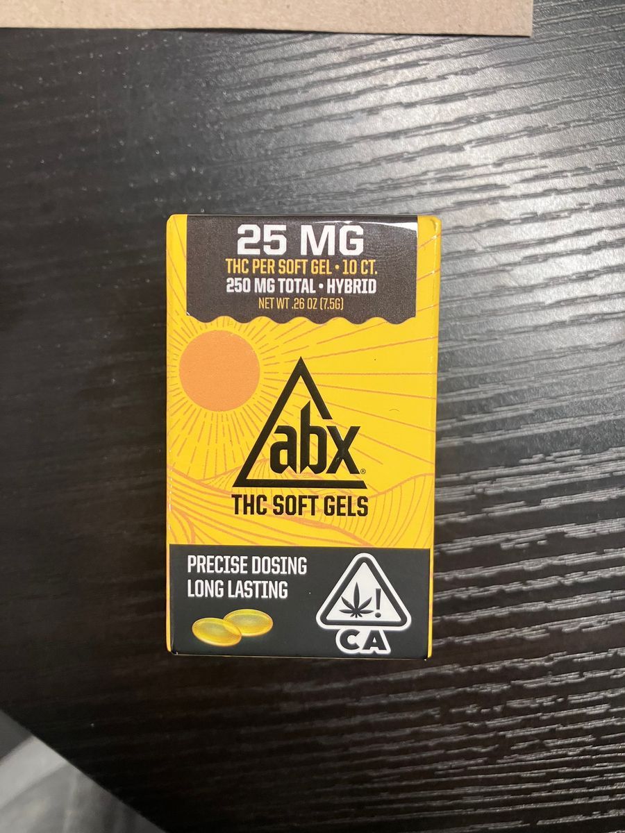 Abx Thc Soft Gels