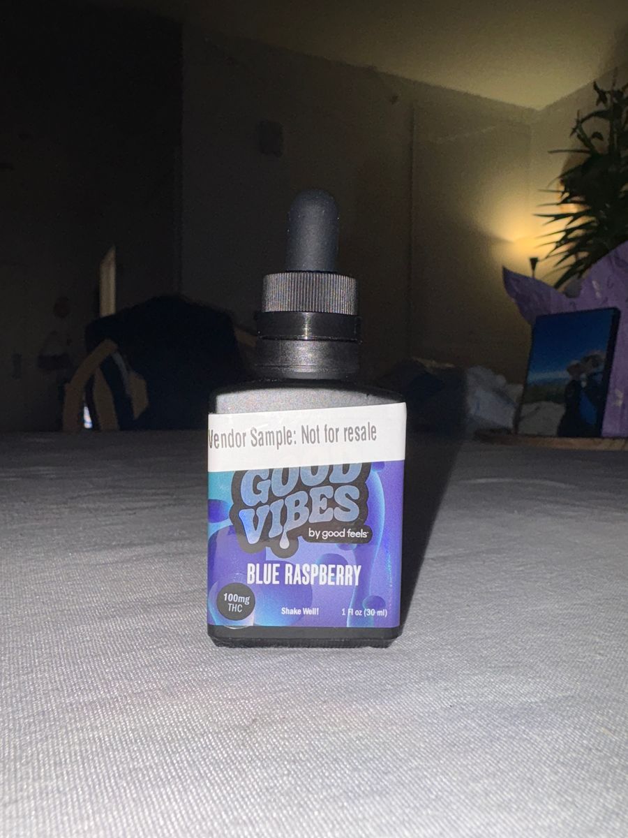 Good Feels Good Vibes Blue Raspberry