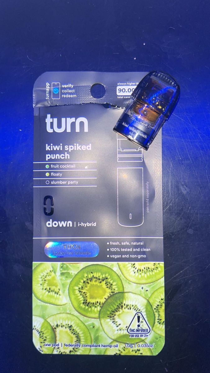 Turn Kiwi Spiked Punch