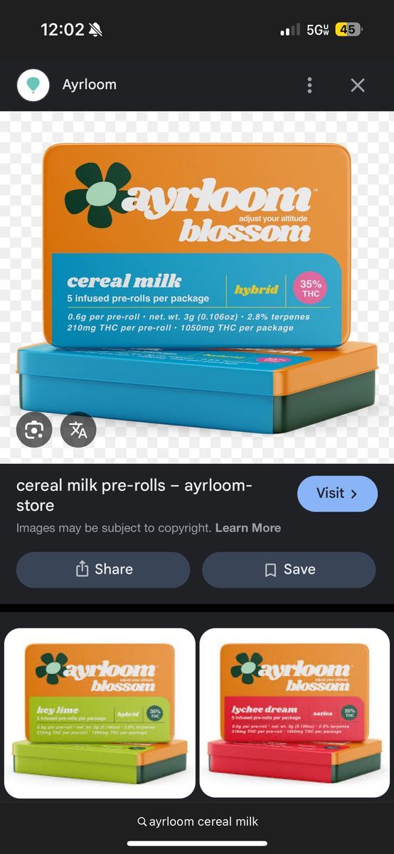 Ayrloom Cereal Milk