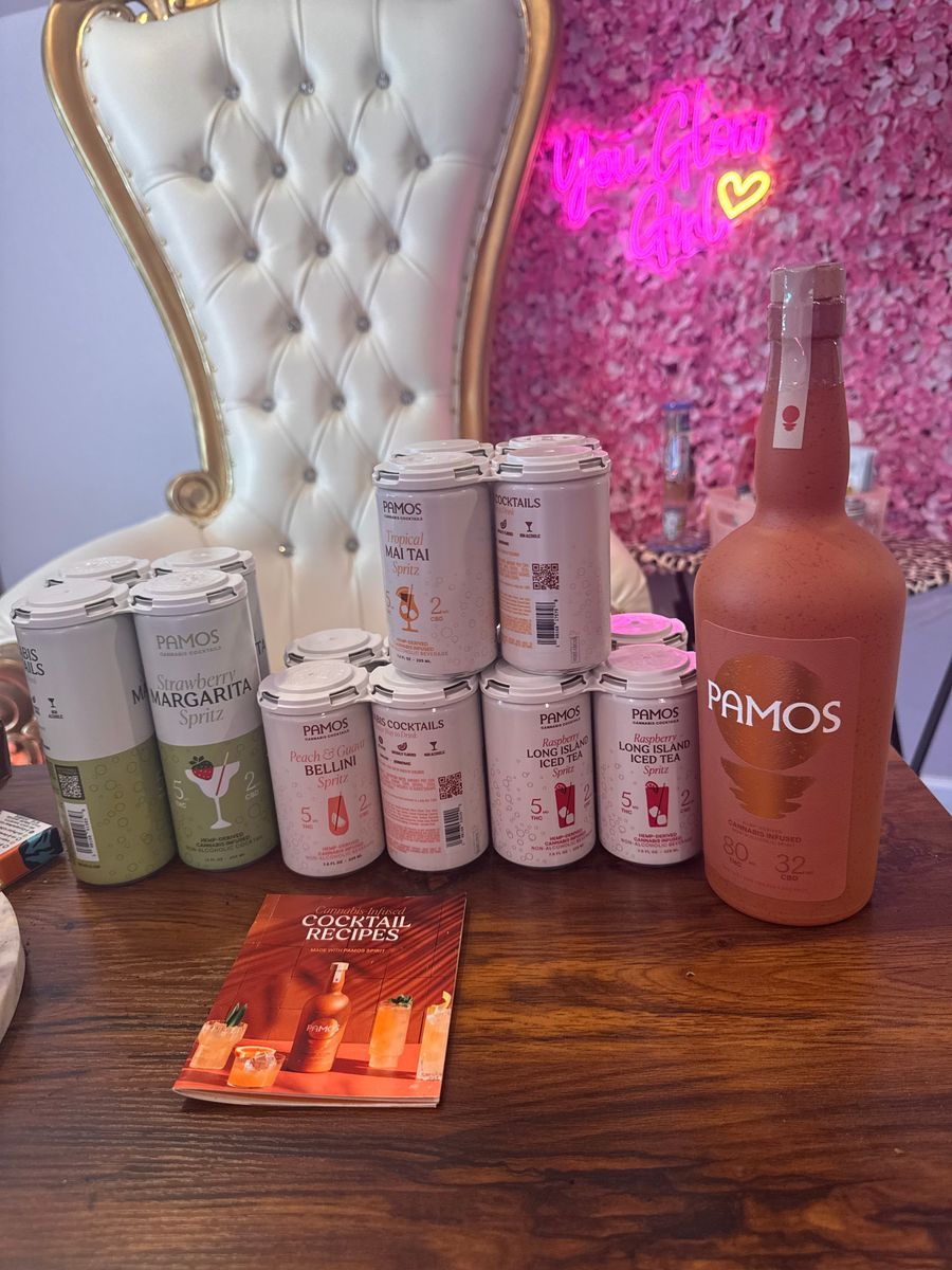 Pamos Cannabis Cocktails Drinks