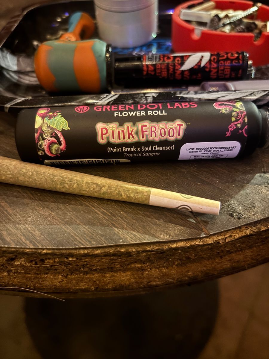 Green Dot Pink Froot