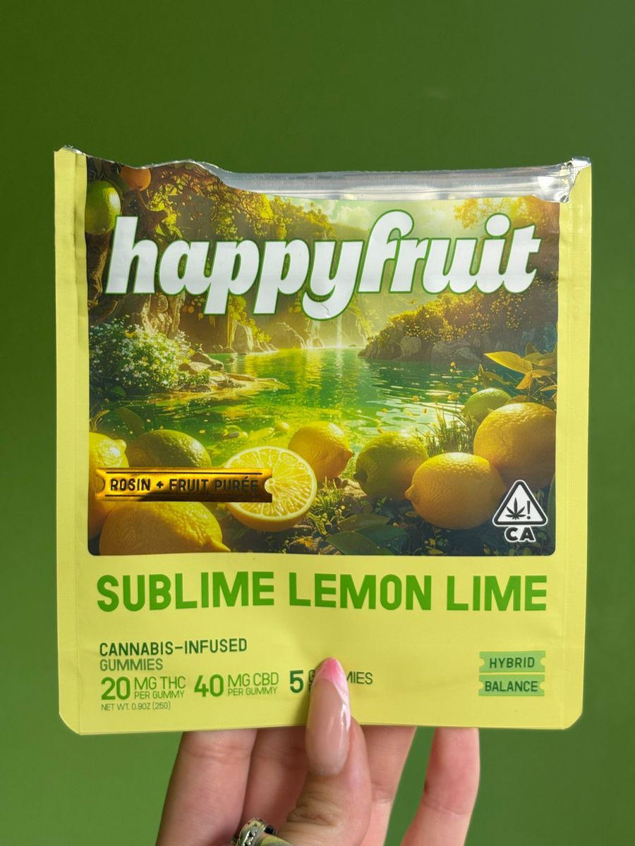 Happy Fruit Sublime Lemon Lime