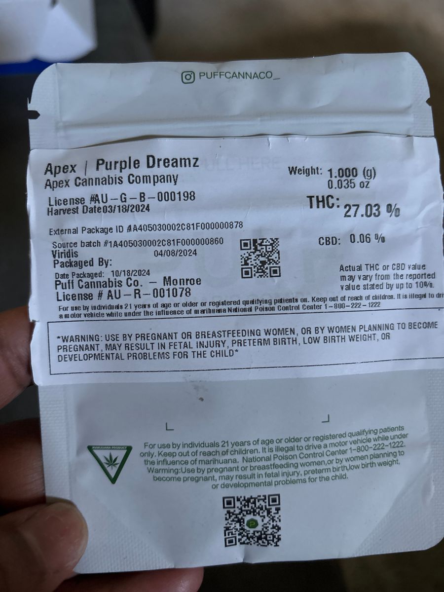 Purple Dreamz strain