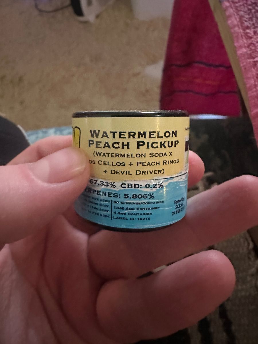 Rosin Raiders Watermelon Peach Pickup