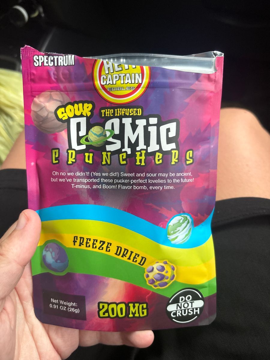 Hey Captain Cosmic Crunchers brand