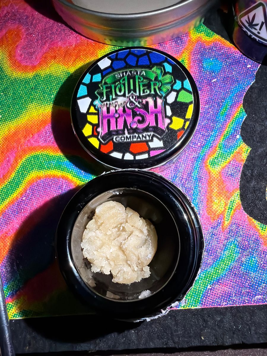 Shasta Flower And Hash Company Kaleidoscope Live Rosin 70U