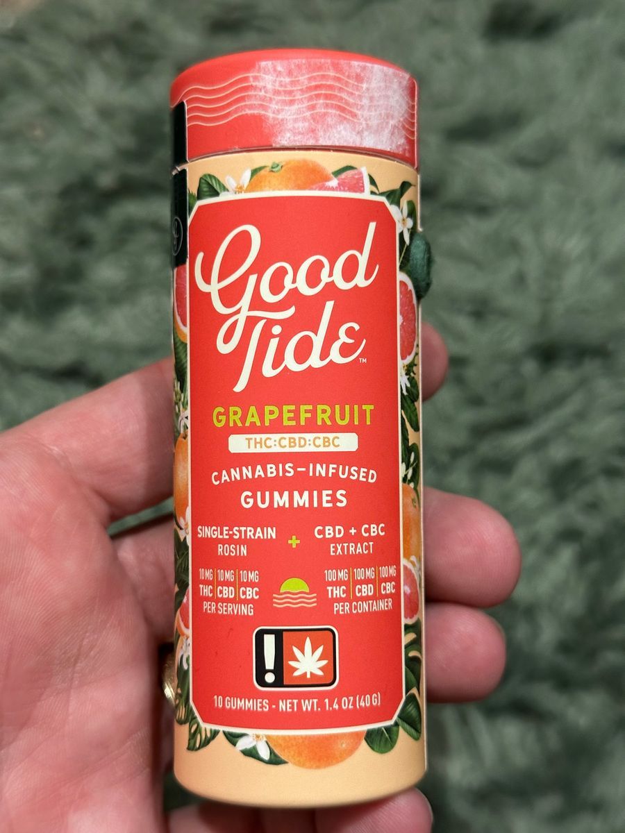 Good Tide Grapefruit Thc:Cbd:Cbc