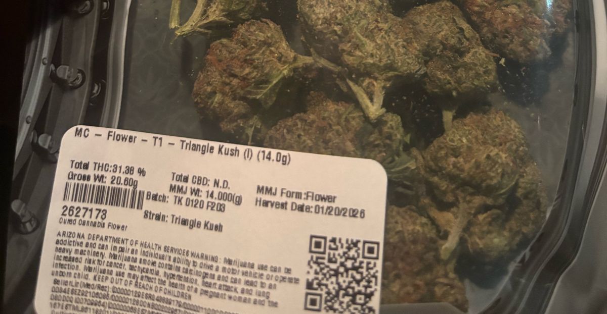 Mint Cannabis Triangle Kush