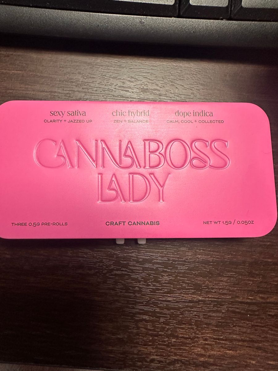 Cannaboss Lady 3 Pack, Hybrid, Sativa, Indica