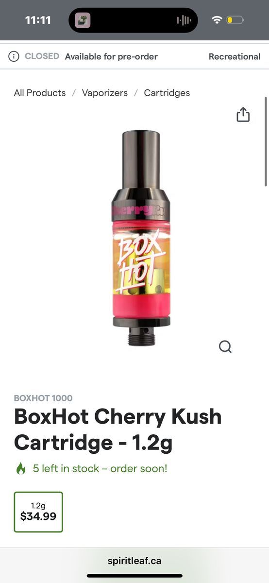 Boxhot Cherry Punch