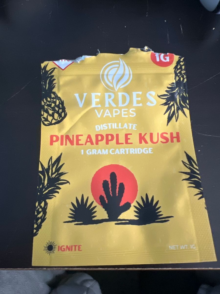 Verdes Vapes Pineapple Kush