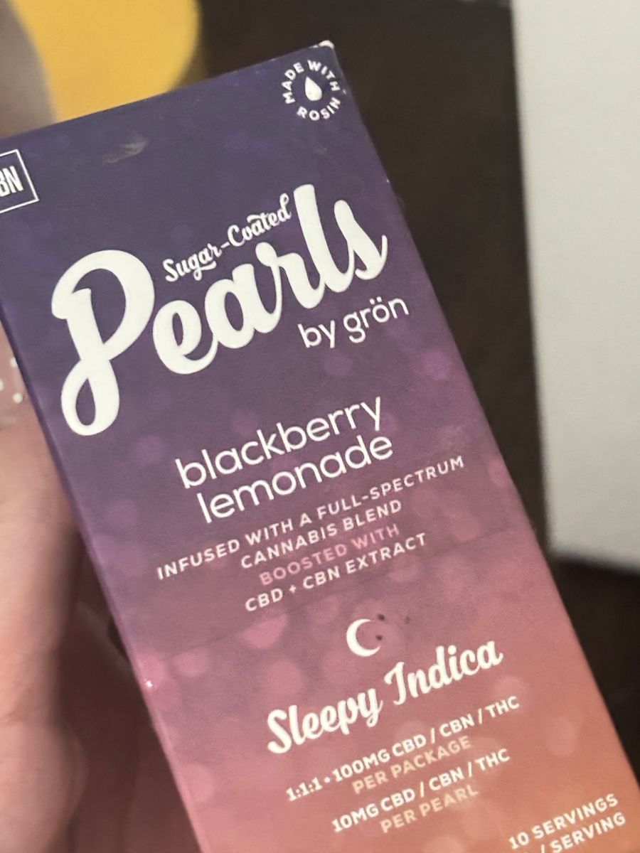 Grön Blackberry Lemonade Pearls