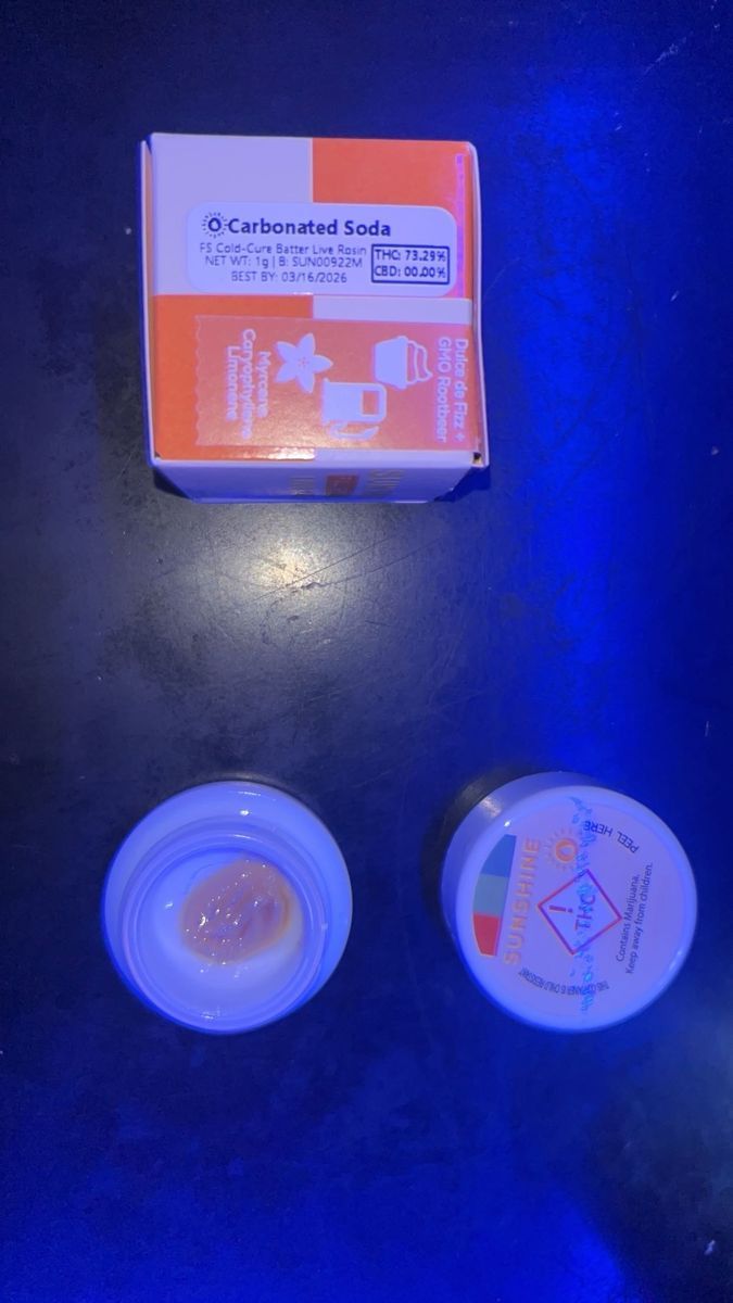 Sunshine Extracts Carbonated Soda
