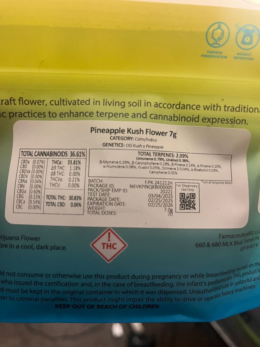 Pineapple Kush strain