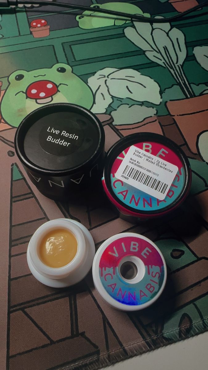 Vibe Cannabis: Melted Strawberries Live Rosin