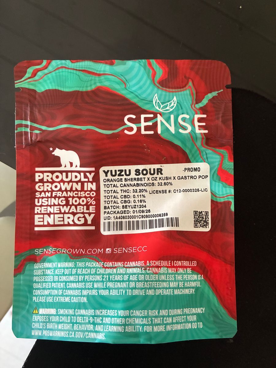 Sense Yuzu Sour