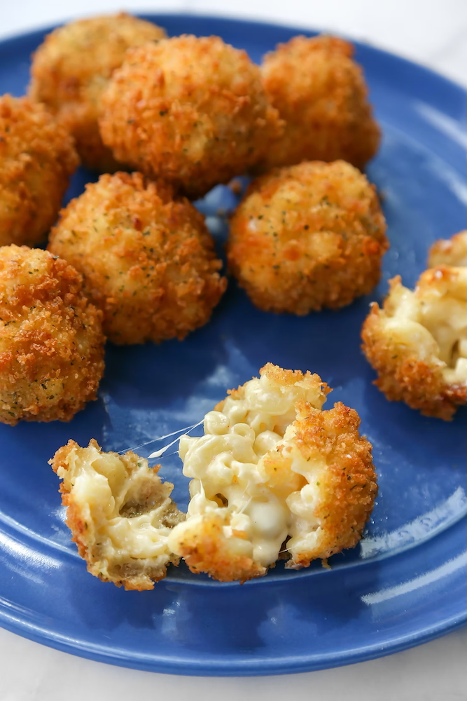 Deep Fried Mac & Cheese Balls