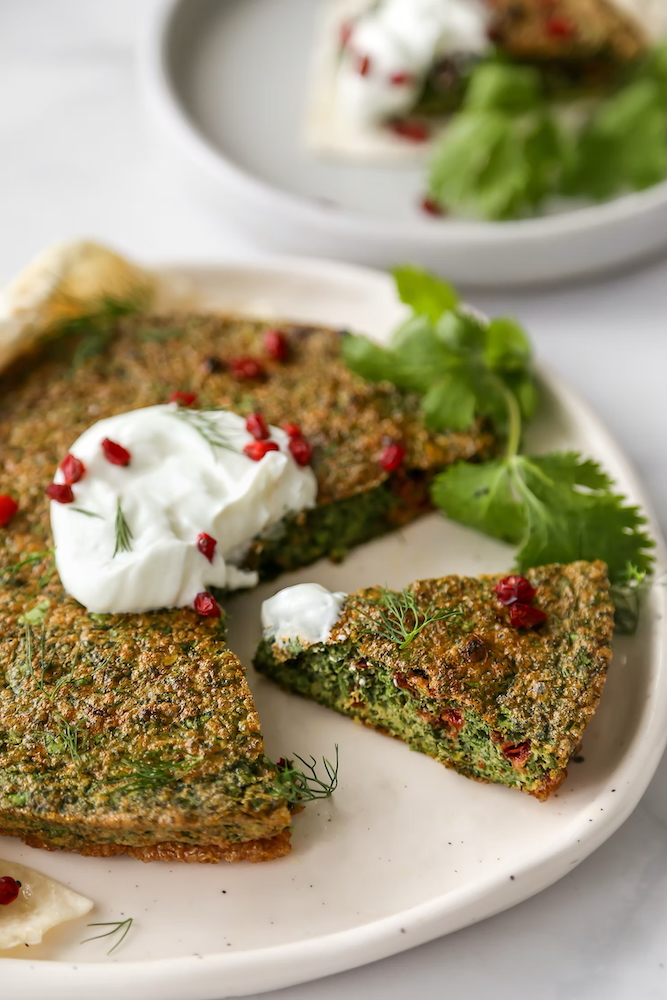 Kuku Sabzi (Persian Herb Frittata)