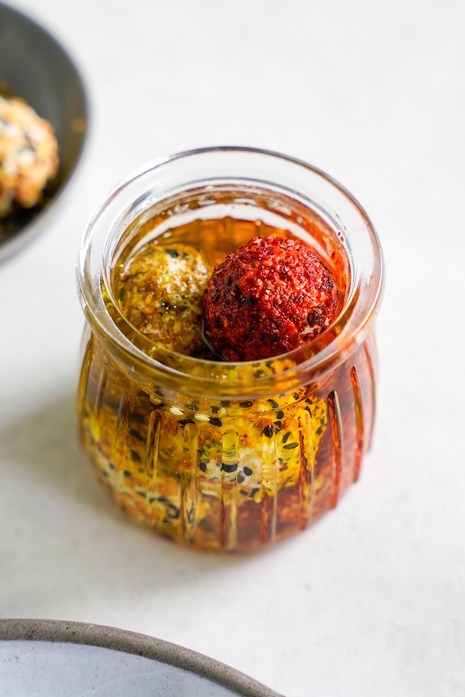 Persian Shallot Labneh Balls