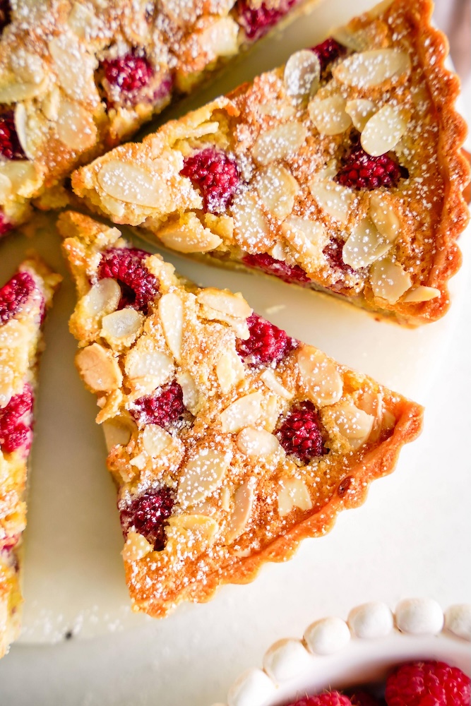Raspberry Frangipane Tart
