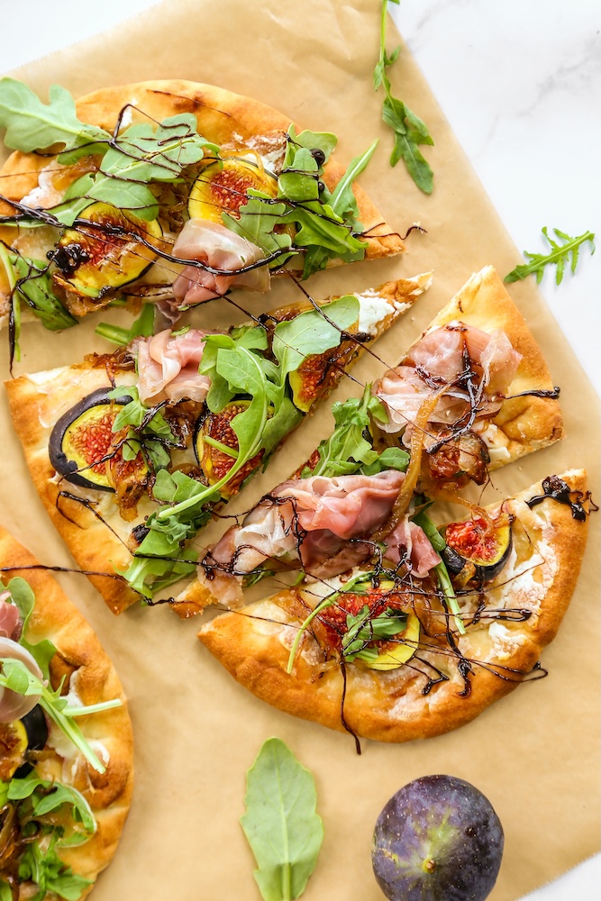 Figs & Caramelized Onion Flatbreads