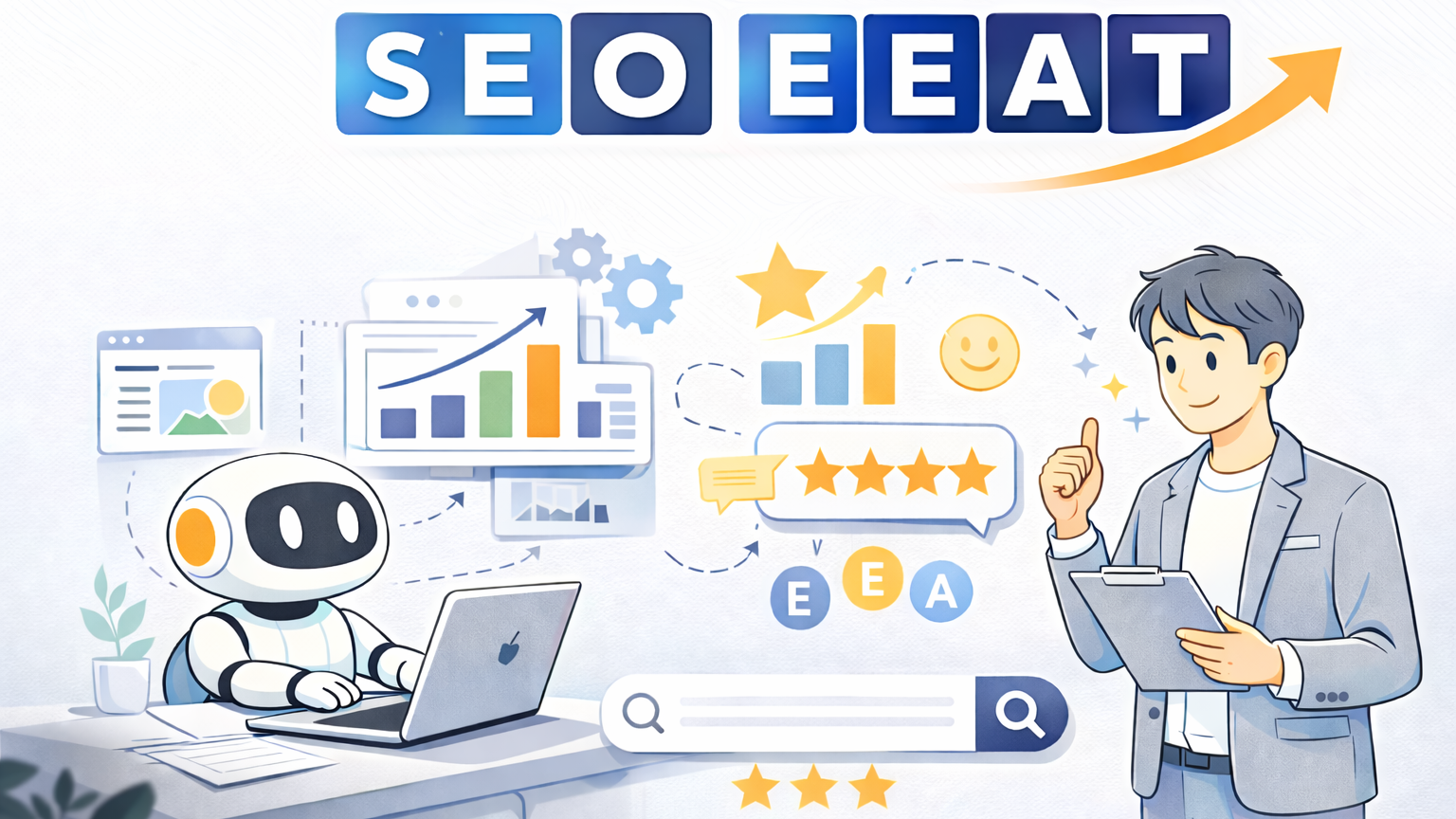 【2026のSEO評価まとめ】AI時代のSEOは“人間の声”が差をつける：検索評価と対策まとめ