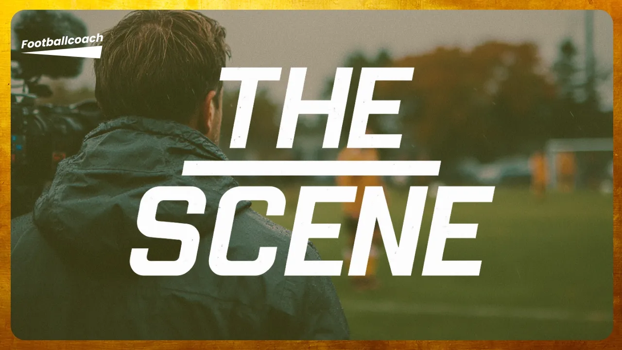 Footballcoach『THE SCENE』の企画ビジュアル