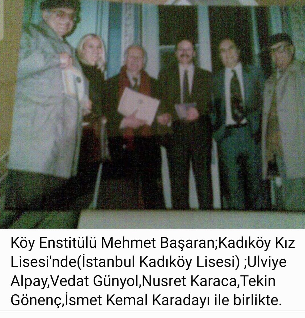 Mehmet Başaran-Ulviye Alpay-Vedat Günyol-Nusret Karaca-Tekin Gönenç-İsmet Kemal Karadayı Kadıköy Kız Lises(Şimdiki İstanbul Kadıköy Lisesi) Kültür ve Sanat Etkinlikleri
Mahmut Muhtar Paşa Köşkü/Moda