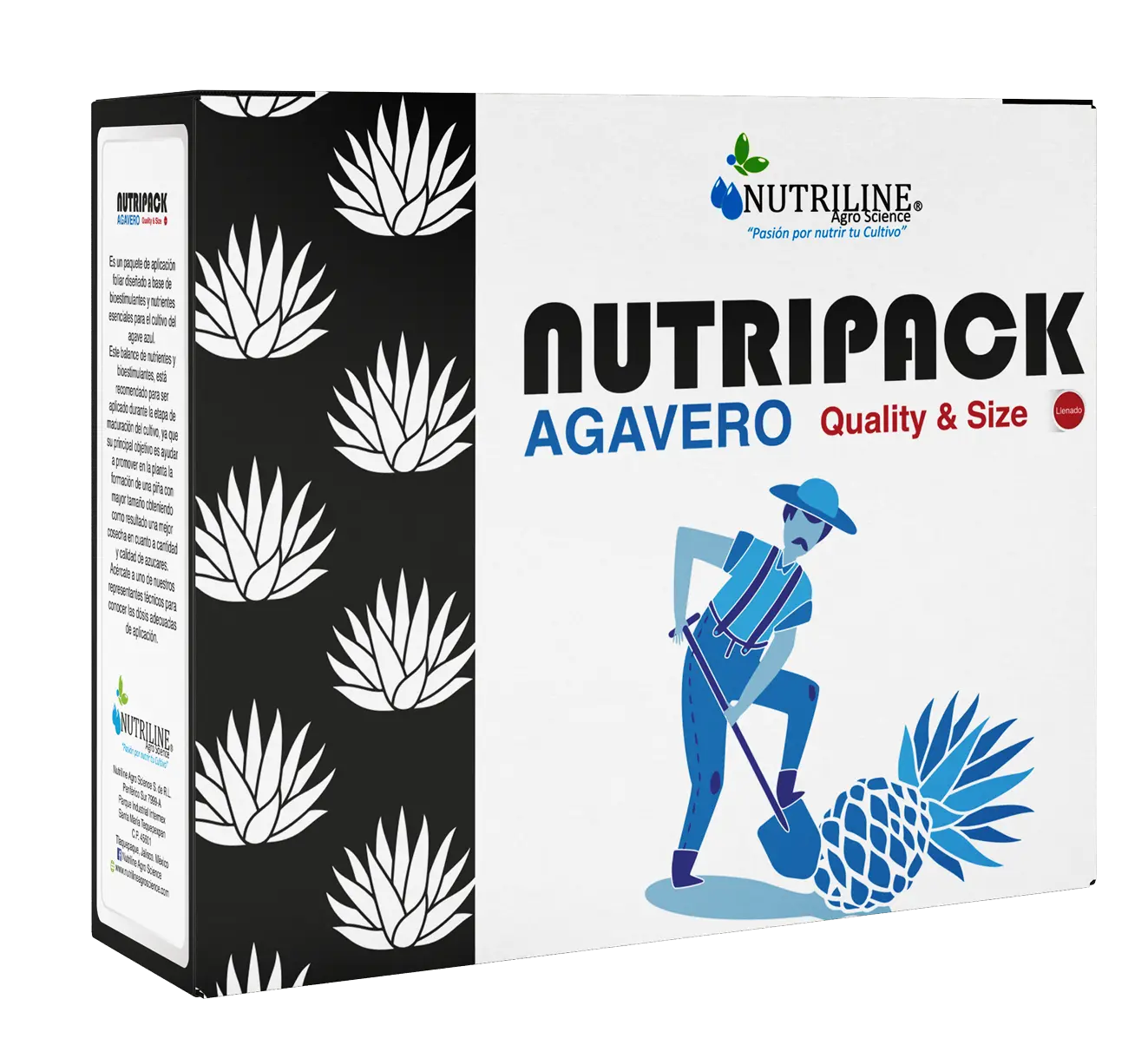 NUTRIPACK AGAVERO QUALITY & SIZE