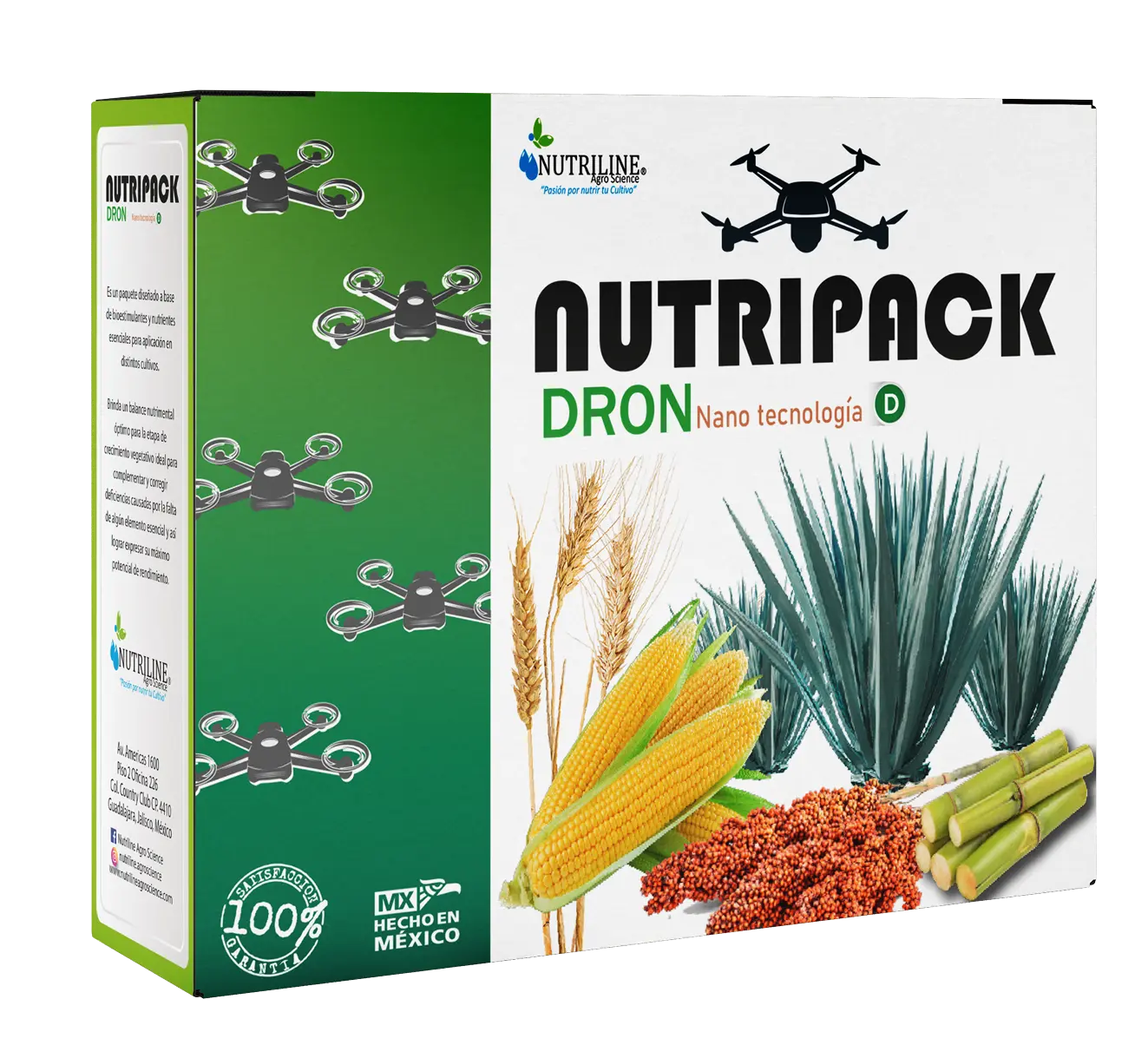 NUTRIPACK DRON NANO TECNOLOGÍA D