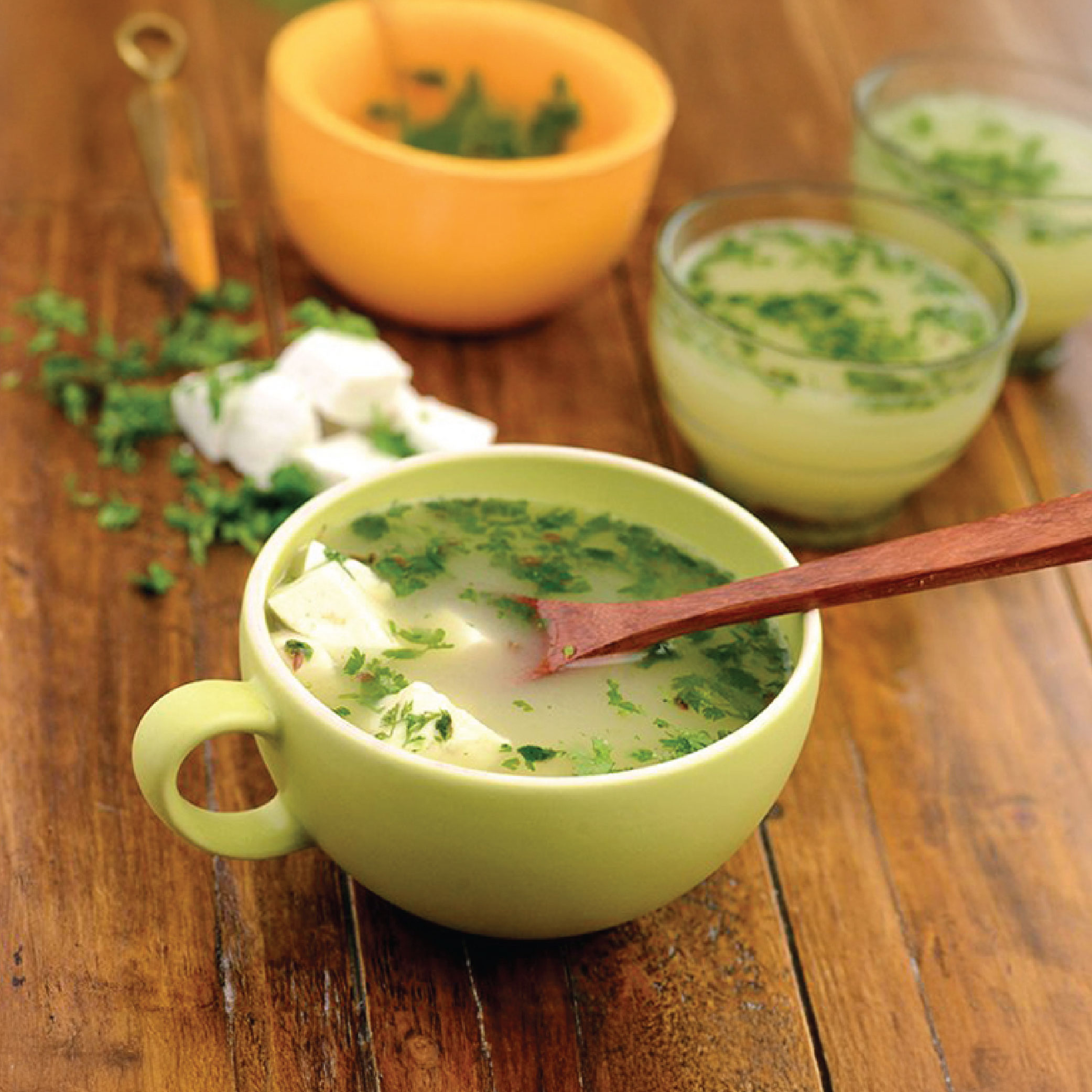 Coriander Whey Soup