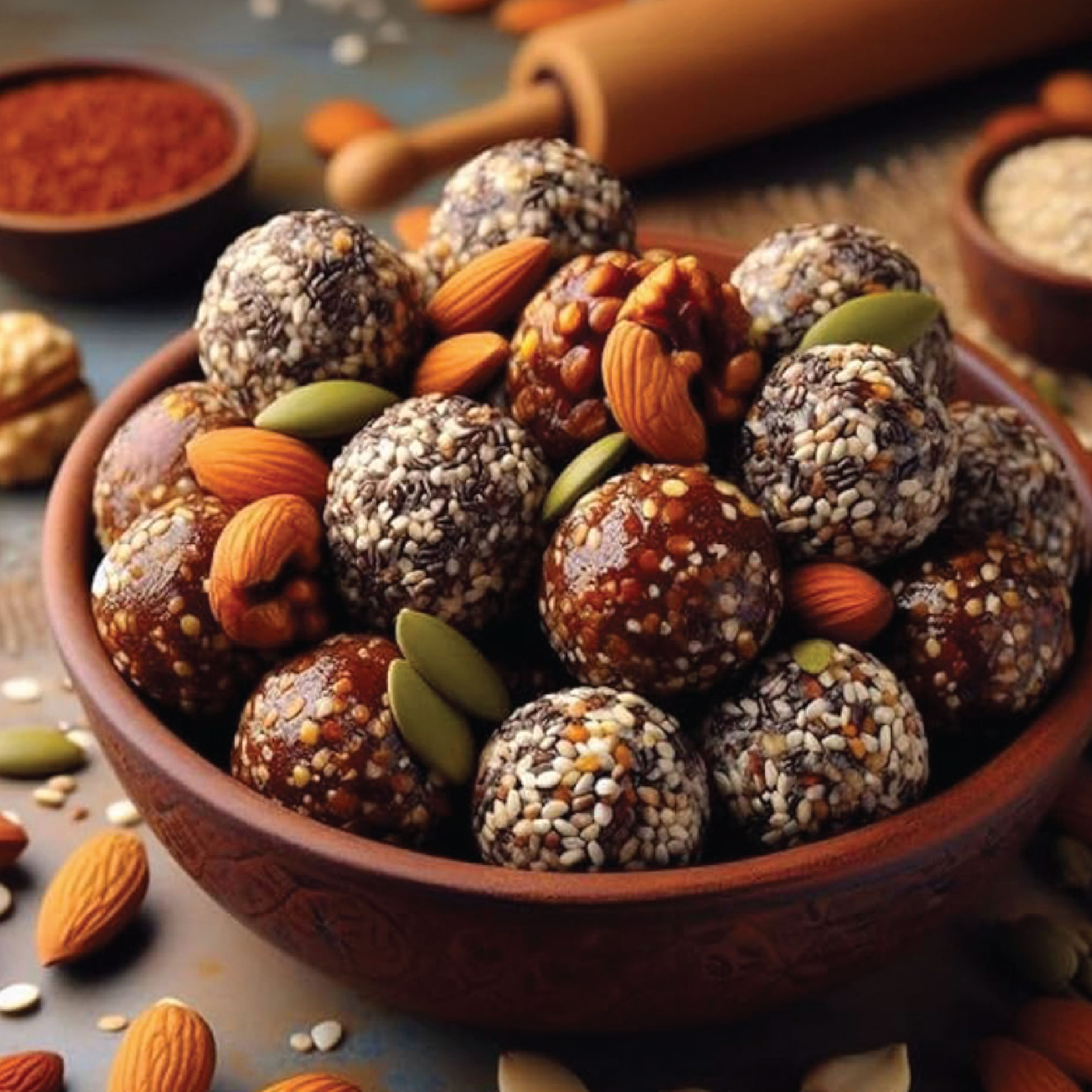 Sugar-Free Nuts Ladoos