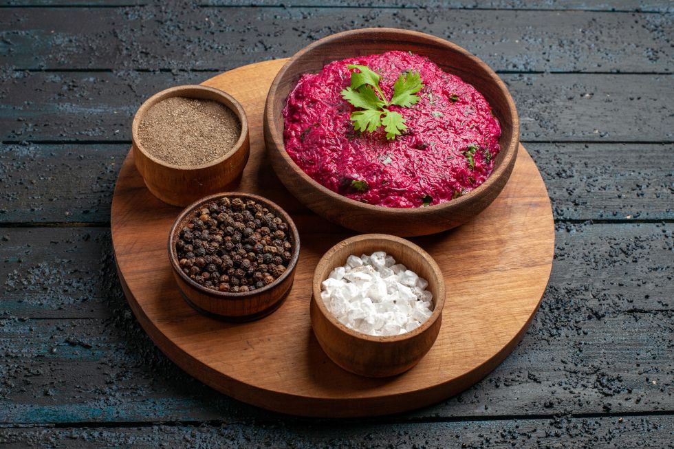 Healthy Beetroot Poha