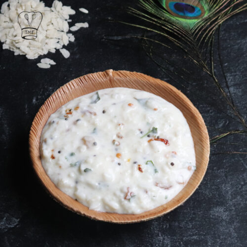 Curd-Poha/ Thair -Aval