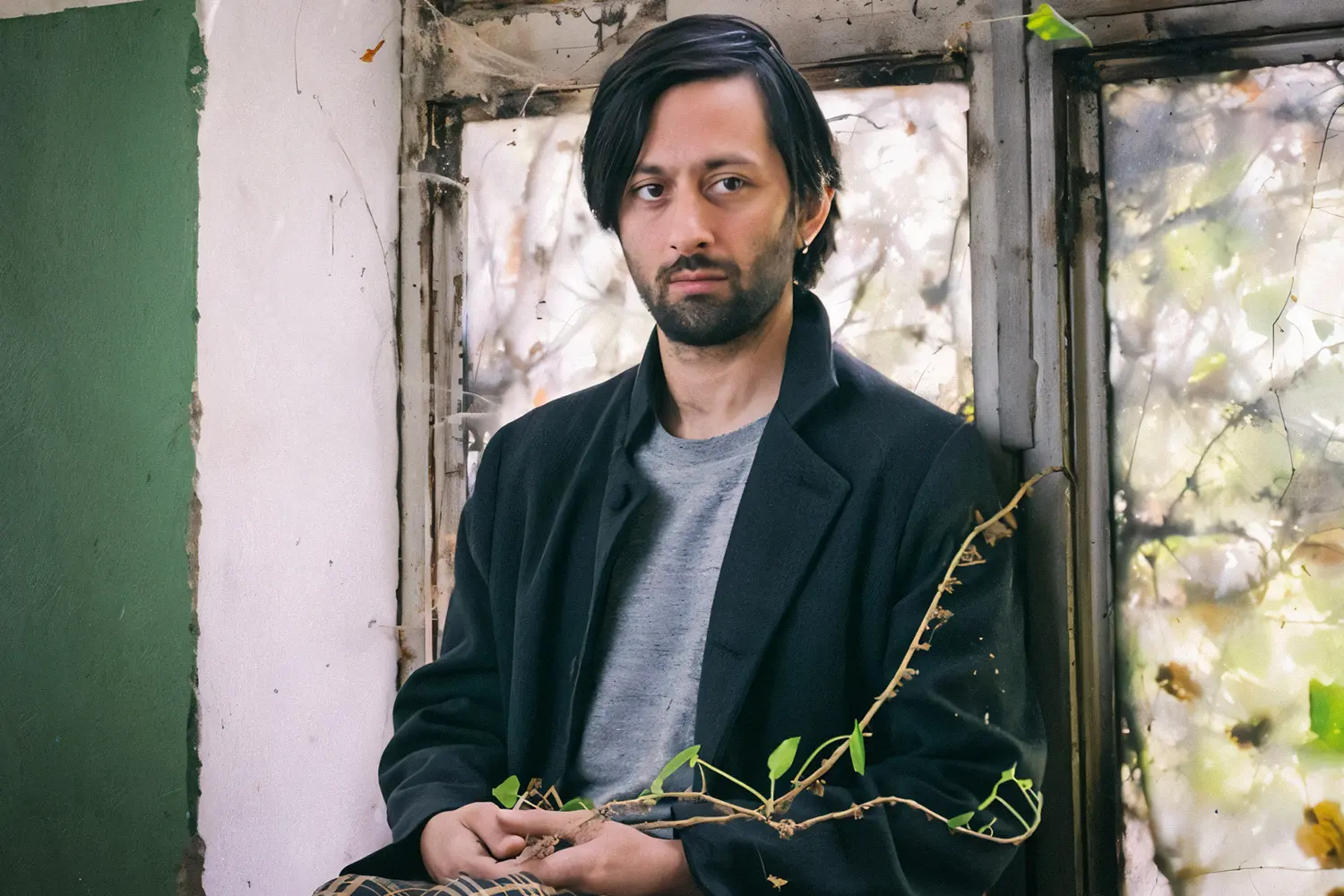 Standing at the bottom of the imaginary mountains