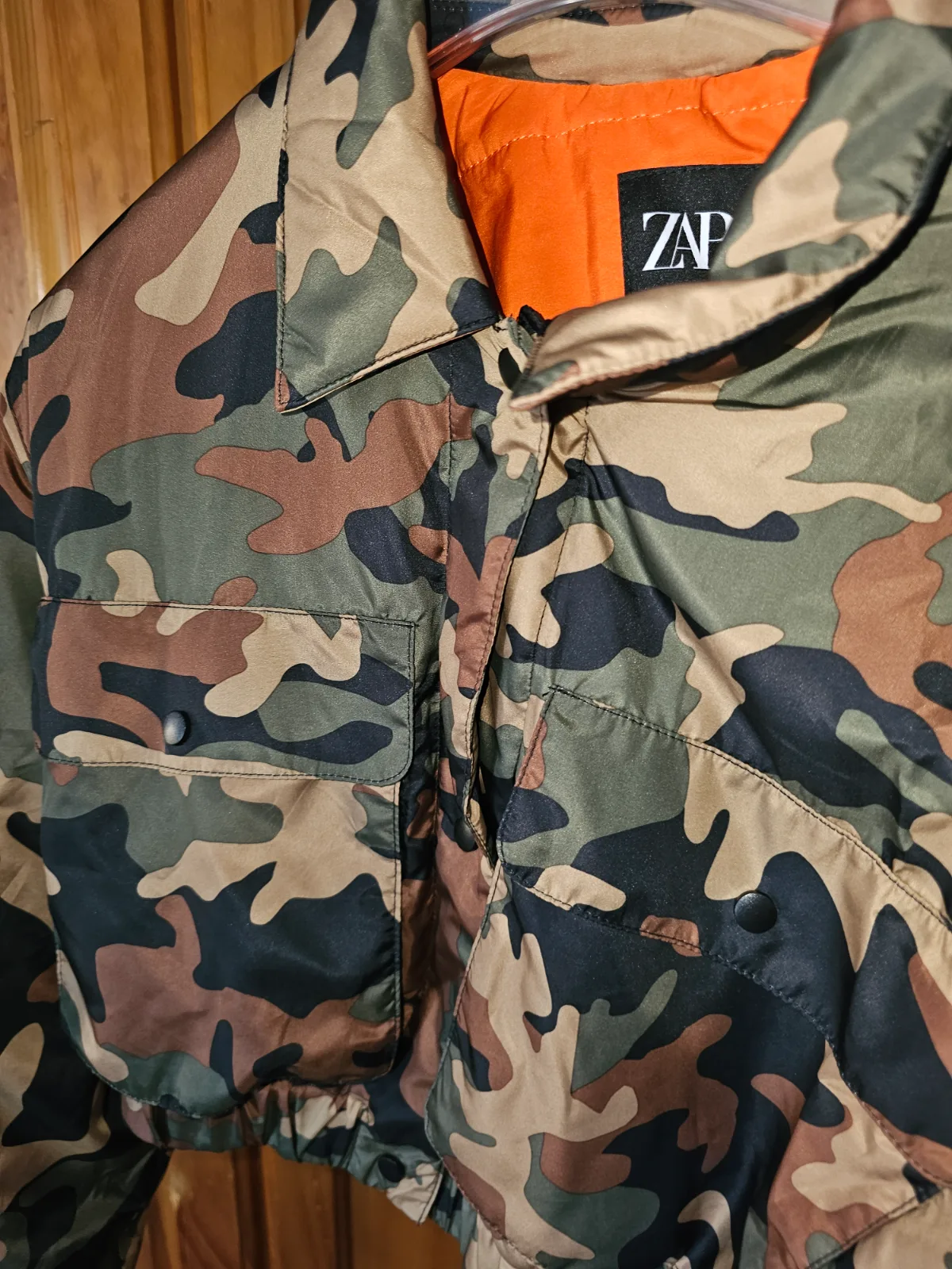 Terepmintás rövidített zara dzseki 3