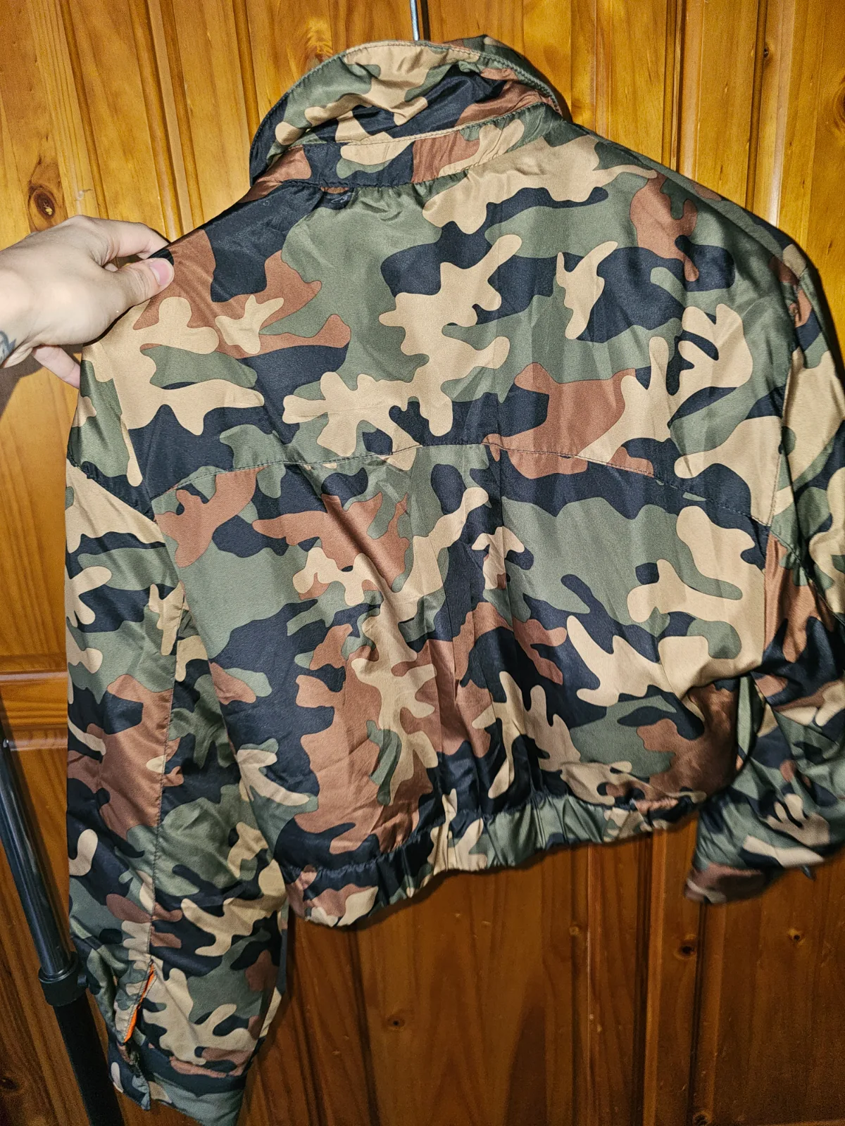 Terepmintás rövidített zara dzseki 4