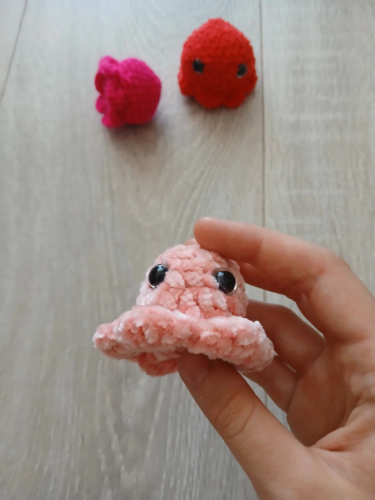 Színes horgolt polipsereg 4
